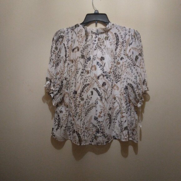 Calvin Klein floral blouse size 1X - Picture 5 of 5